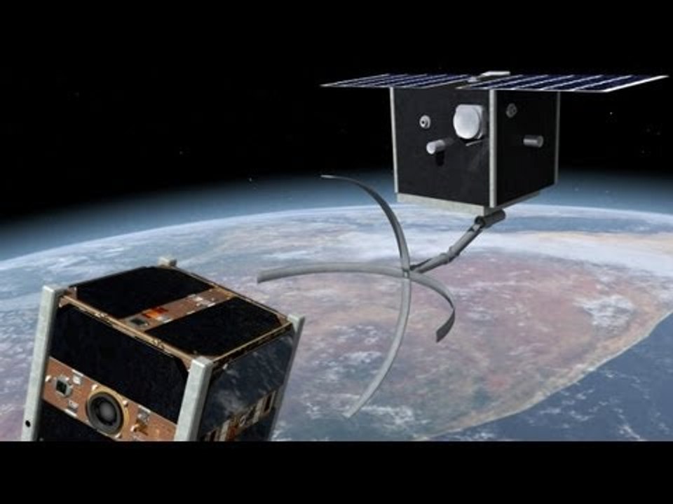 Space junk removal satellite to be launched from Airbus A300 jetliner