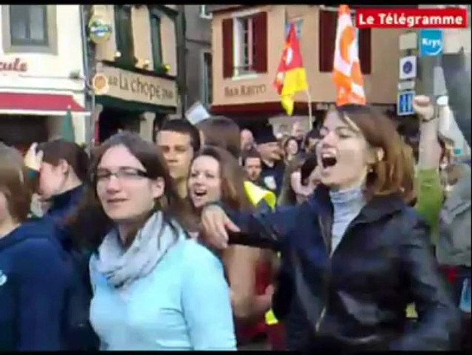 Morlaix (29). Réforme des retraites : forte mobilisation