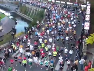 Marathon de Vannes 2010 : le départ