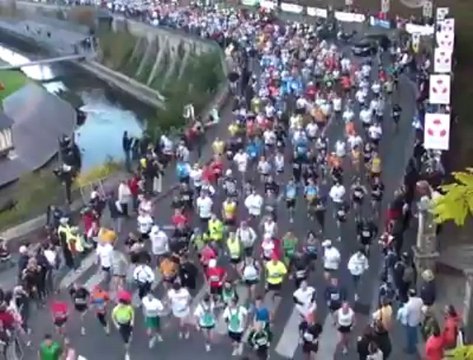 Marathon de Vannes 2010 : le départ