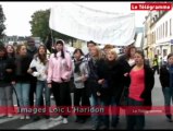 Châteaulin (29). 100 lycéens bloquent la ville