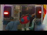 Woman tries to set man on fire in a crowded bus