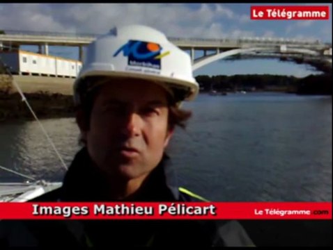 La Trinité-sur-Mer (56). Le pont de Kerisper fait peau neuve