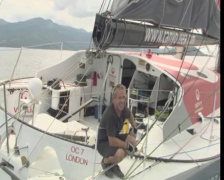Bord à bord avec Roland Jourdain (Veolia environnement)