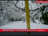 Locquénolé (29). Des airs de station de sports d'hiver