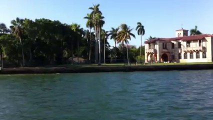 Speed Boating Around Miami
