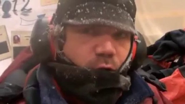 Pôle Nord 2012. Un dimanche dans le congélo