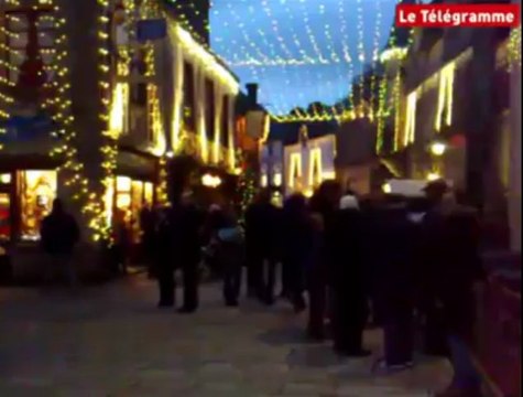 Rochefort-en-Terre (56). La ville s'illumine à l'approche de Noël
