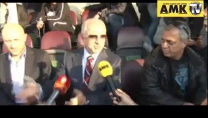 Aysal antrenmanı izledi