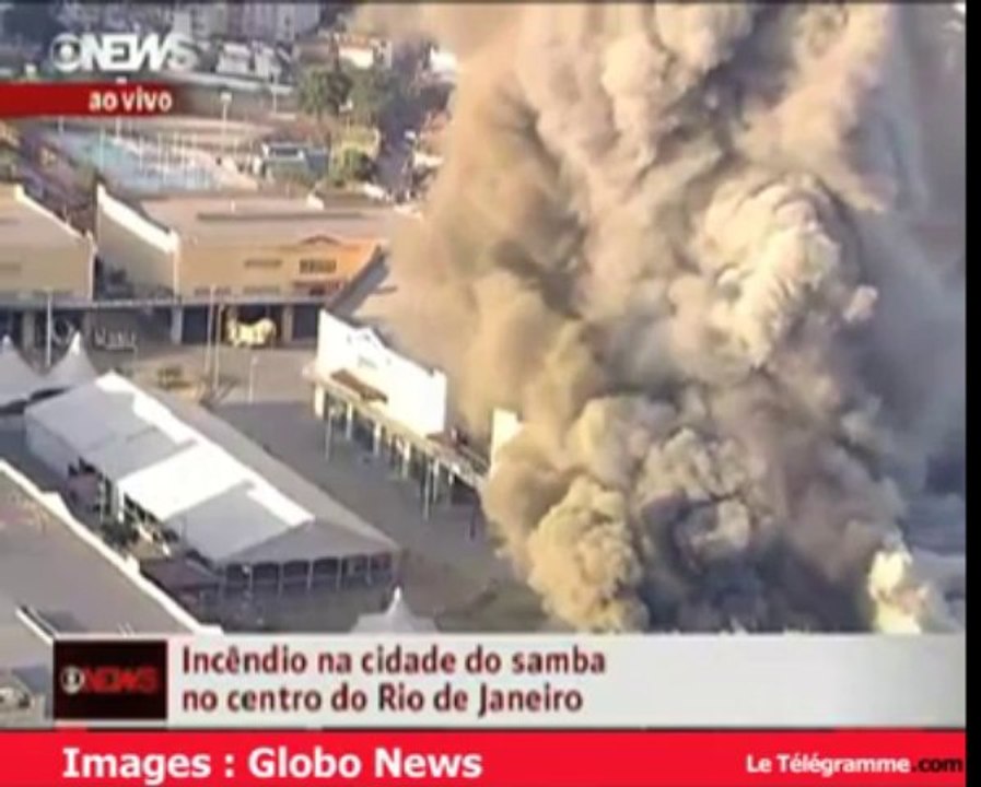 Brésil. Les images de l'incendie à Rio