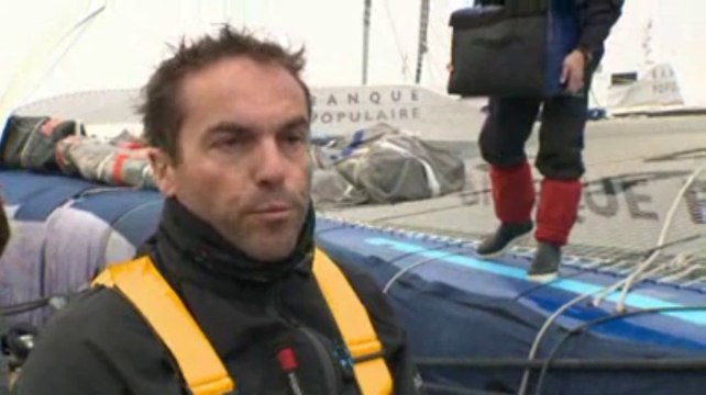 Trophée Jules Verne. Les images du retour de Bidégorry