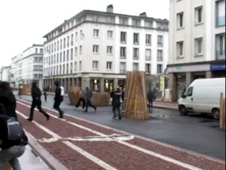 Brest. Fausse manif, vrai tournage, vrais flics