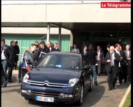 Josselin (56). Quelques images de la visite de Sarkozy