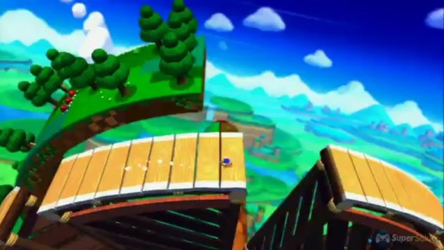 Soluce Sonic Lost World - Windy Hill 1 : 5 anneaux rouges / star red rings