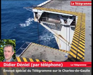 Libye. Notre envoyé spécial sur le Charles-de-Gaulle