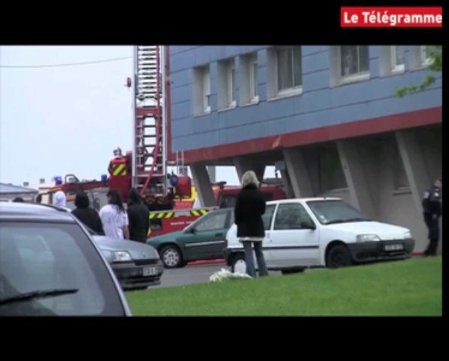 Brest. Incendie à Quéliverzan