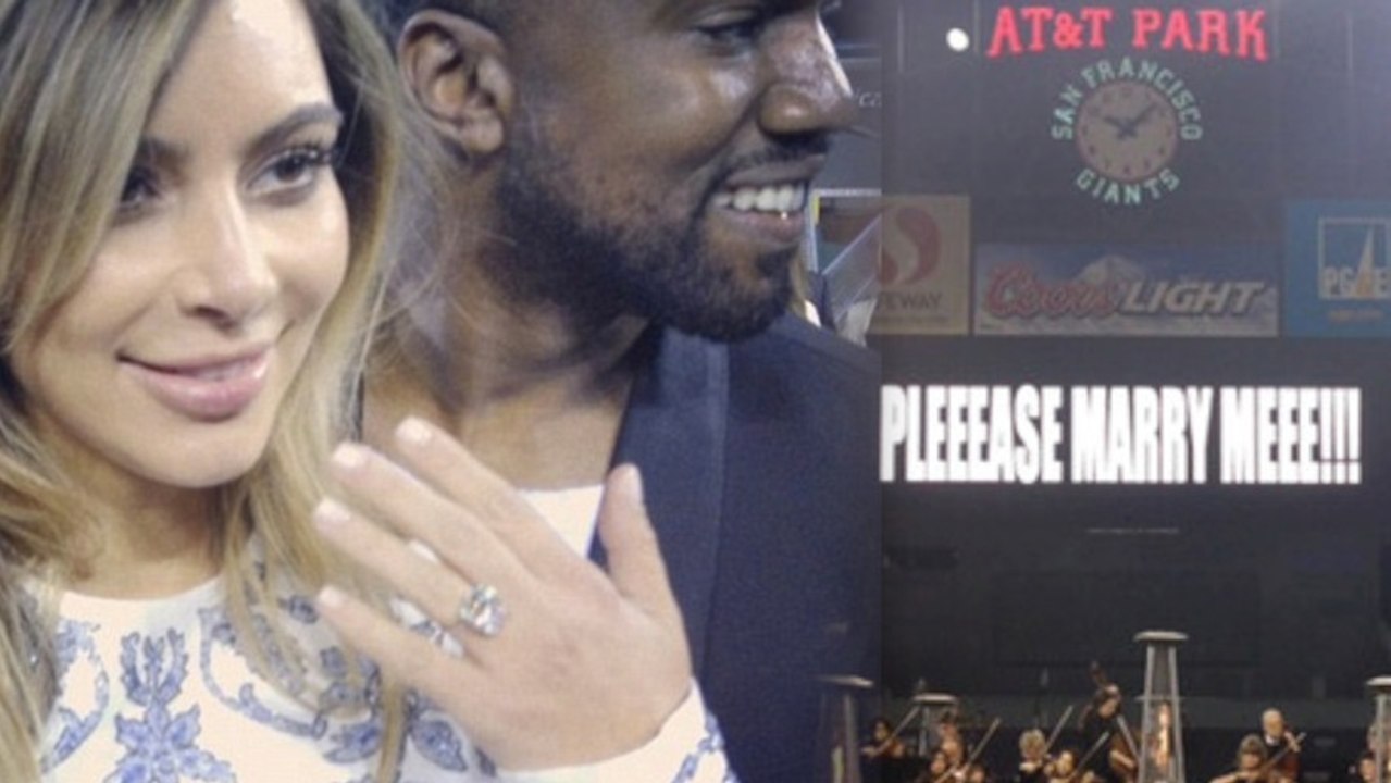 Kim Kardashian Engaged to Kanye West!
