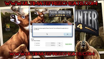 Deer Hunter 2014 Unlock Free Gold Coins - iOS / Android