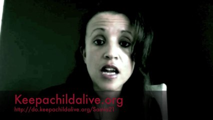 My Keepachildalive fundraising video