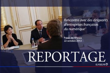 22 octobre, le numérique français à l'Elysée
