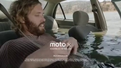 Moto X Lazy Phone Commercial Ad 2013  Nav with Touchless Control