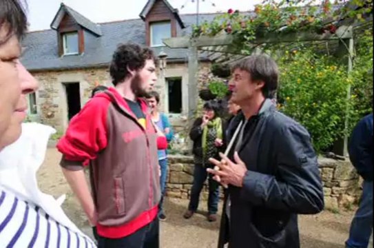 Nicolas Hulot dans les Côtes d'Armor