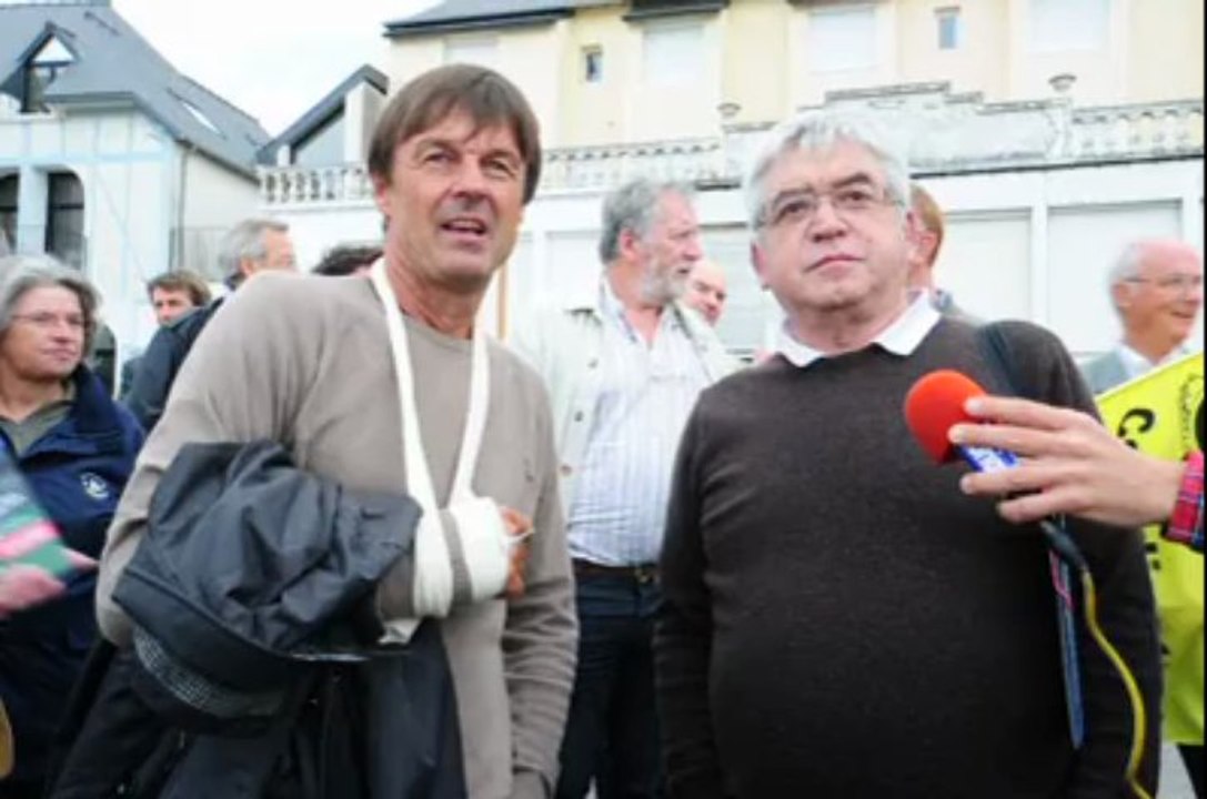 Nicolas Hulot dans les Côtes d'Armor