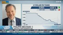 Philippe Béchade: variation importante du dollar US en bourse et le prolongement de la politique d'injection de la Fed, dans Intégrale Bourse –- 22/10
