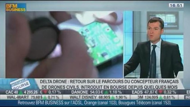 Focus sur Delta Drone et son parcours en bourse: Frédéric Serre dans Intégrale Bourse - 22/10
