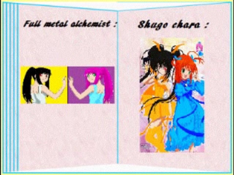 Petite vidéo courte du livre d'or du blog que je fais avec une copine