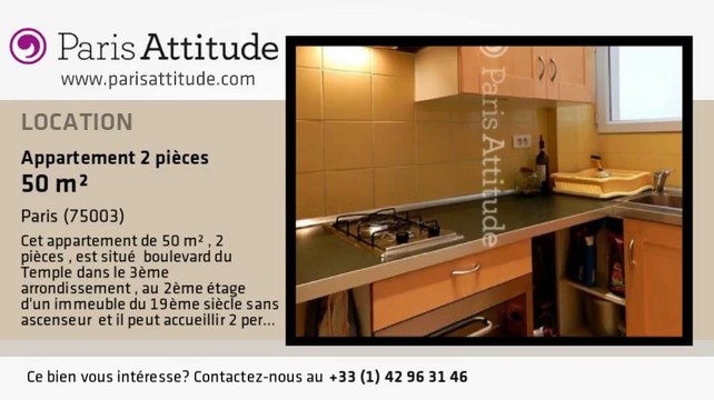 Appartement 1 Chambre à louer - Temple, Paris - Ref. 7908