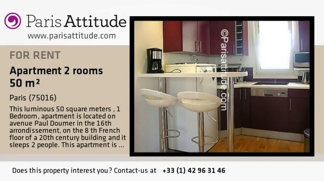 1 Bedroom Apartment for rent - La Muette, Paris - Ref. 7606