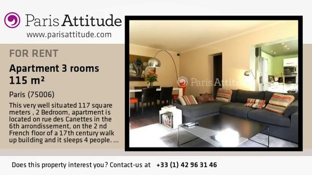 2 Bedroom Apartment for rent - St Germain, Paris - Ref. 8310