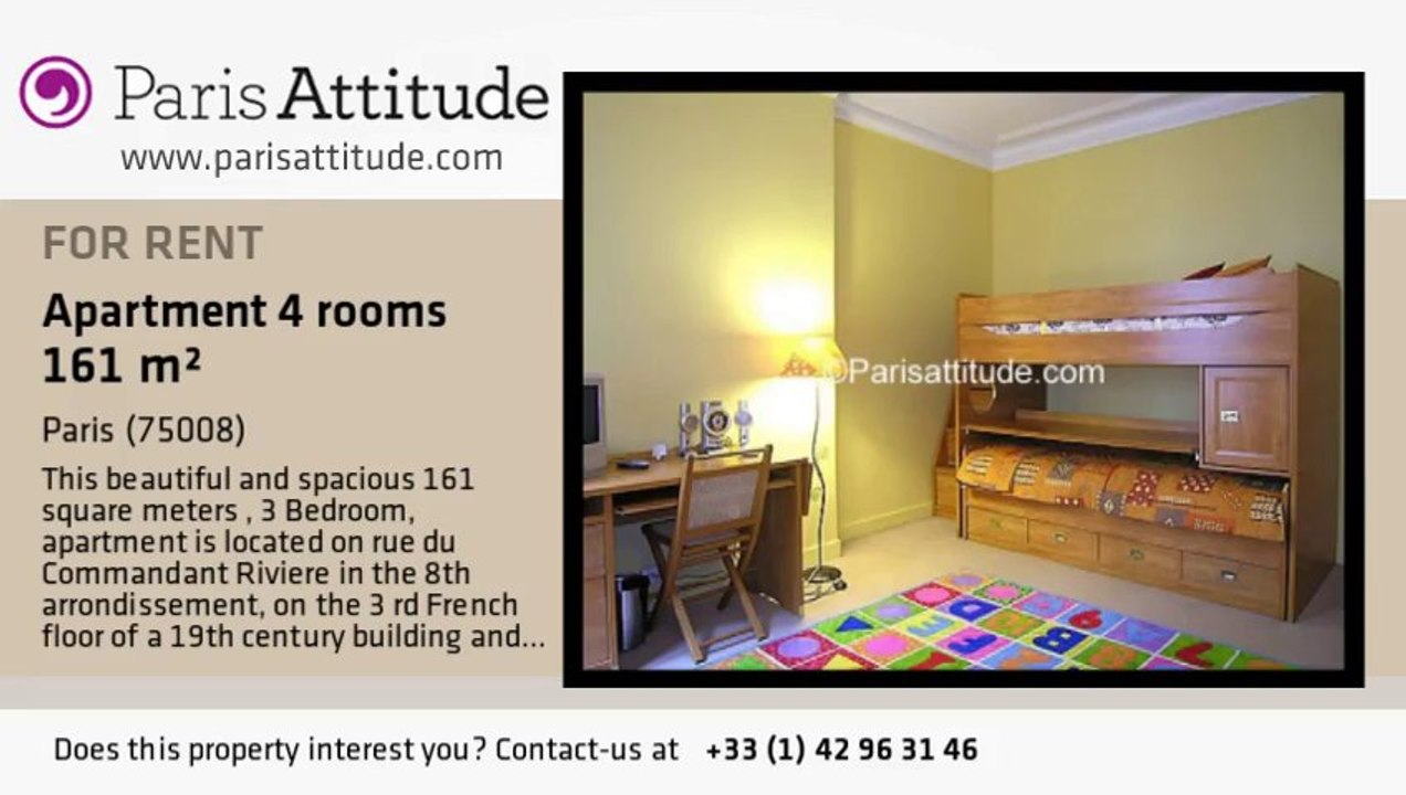 3 Bedroom Apartment for rent - Champs Elysées, Paris - Ref. 2342