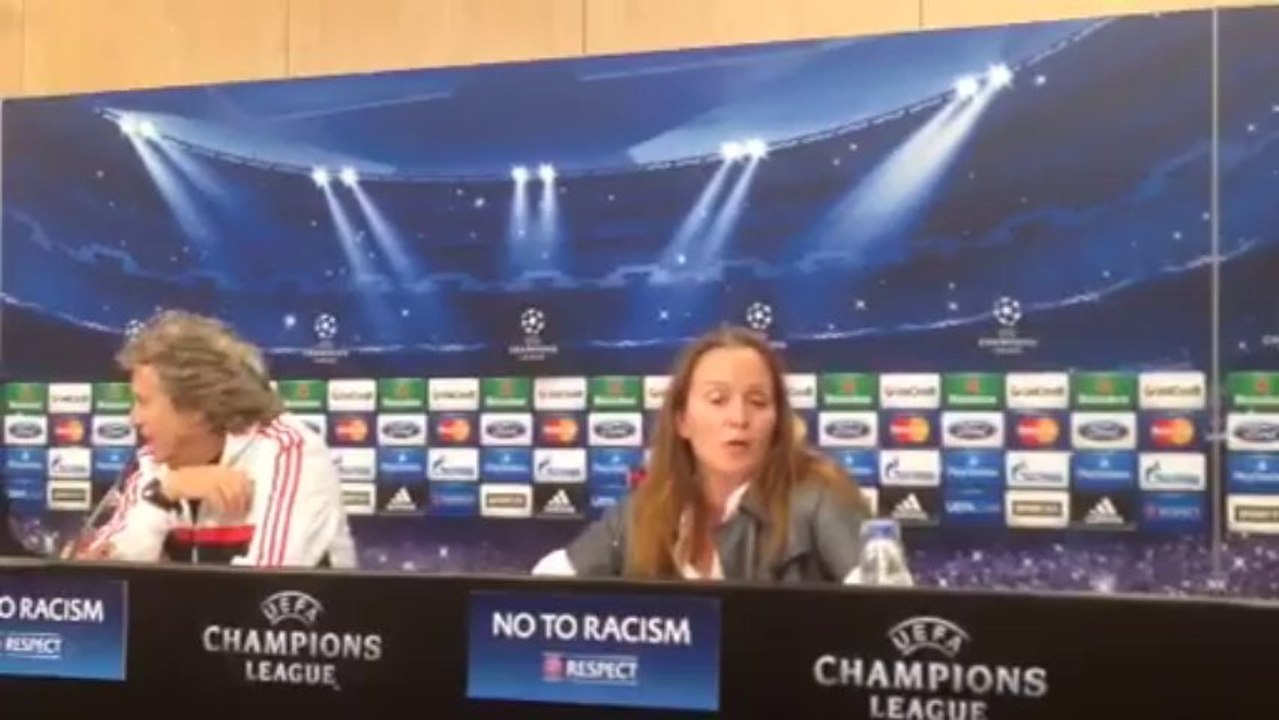 Συν.Τύπου Ζόρζε Ζεζούς 4 (Μπενφίκα - Ολυμπιακός, Champions League 2013-14)