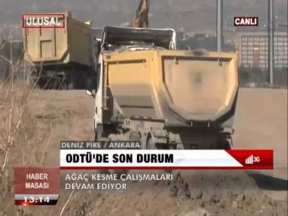 ODTÜ'DE SON DURUM