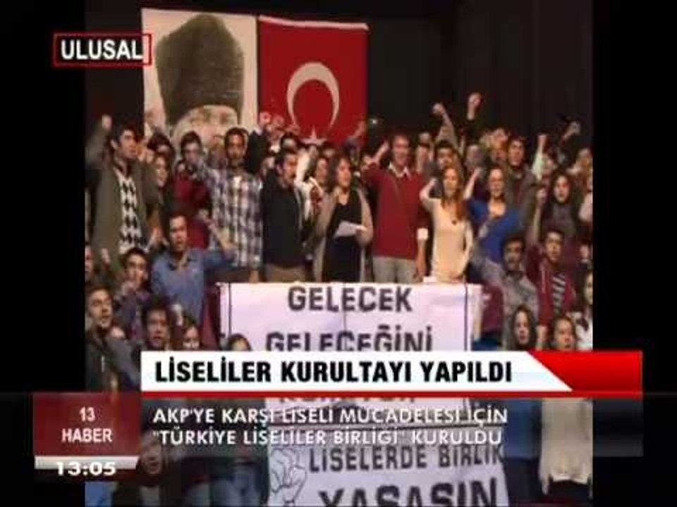 TÜRKİYE LİSELİLER BİRLİĞİ KURULDU