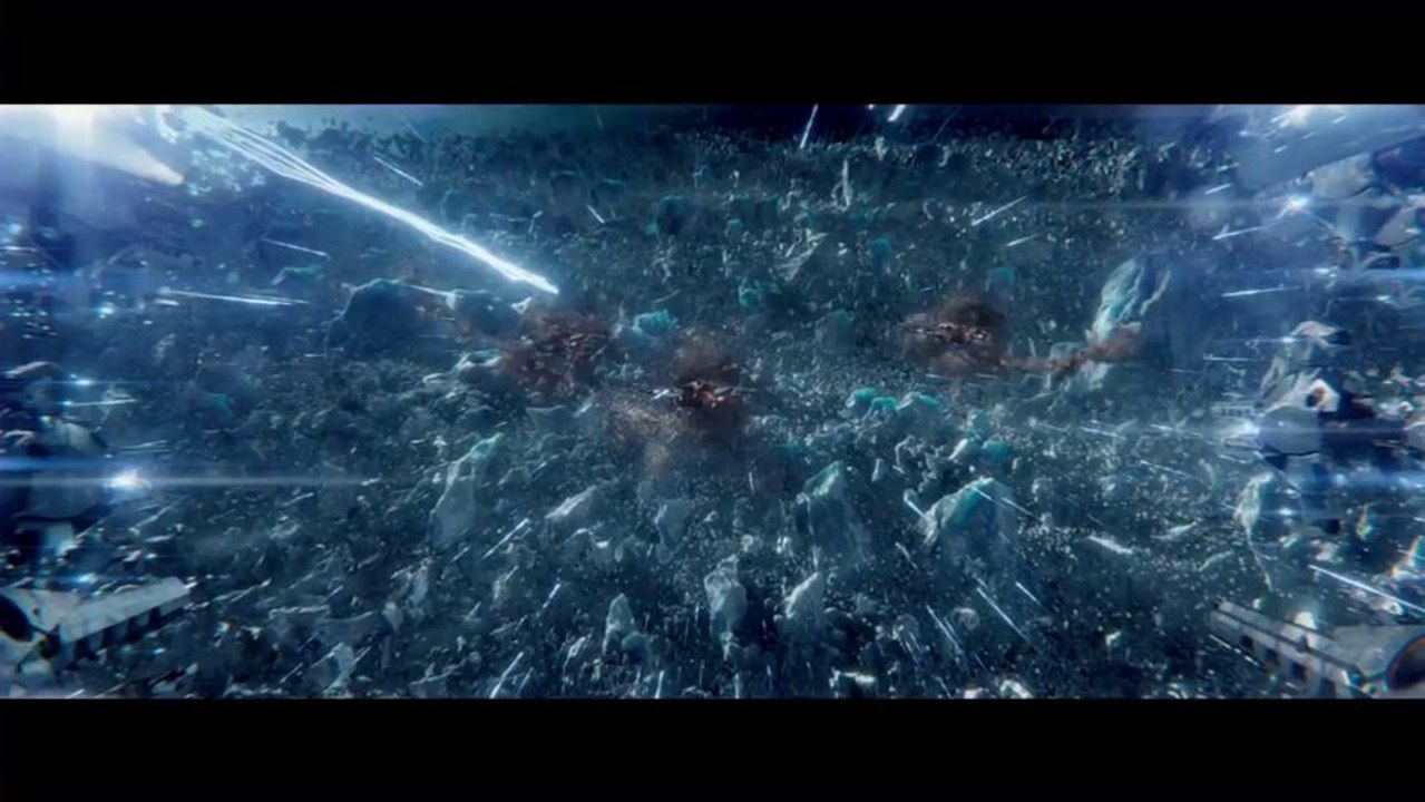 Ender's Game - Command School Ice Battle (HD) Asa Butterfield, Harrison Ford