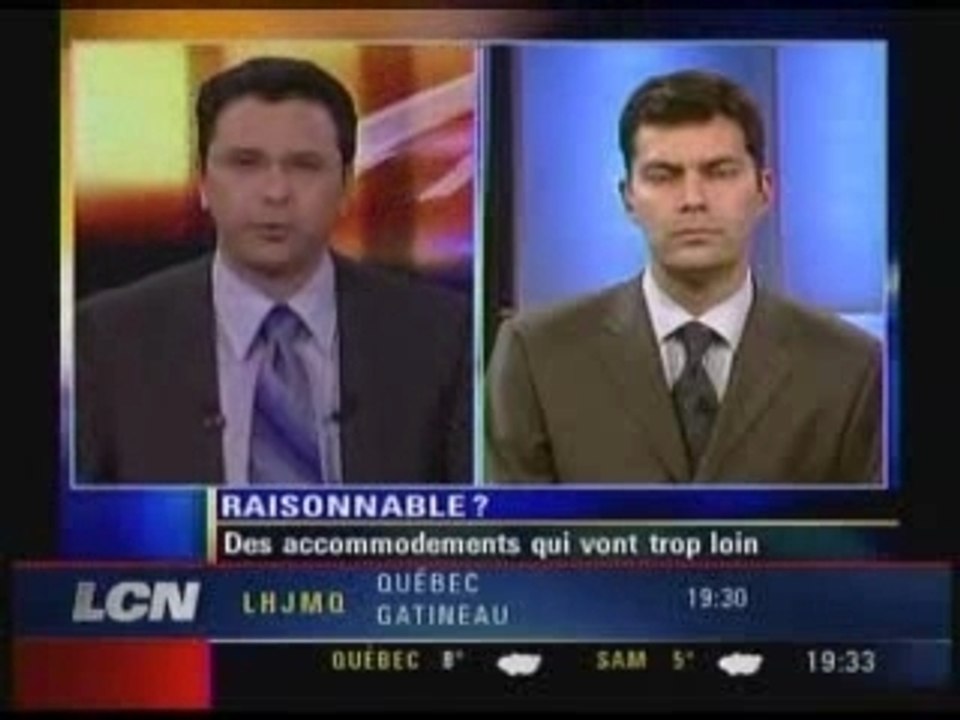 Mario Dumont Accomodement Raisonnable