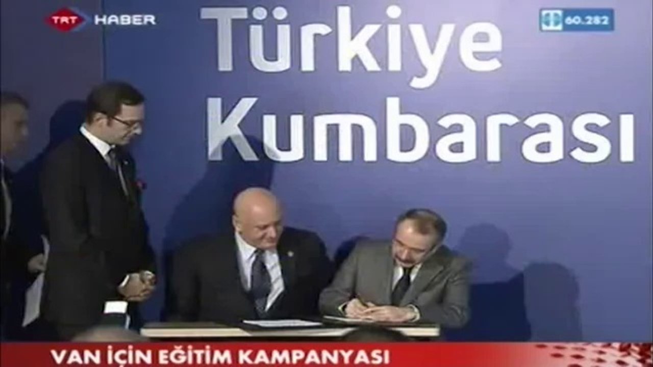 Van için Türkiye Kumbarası @TRT Haber