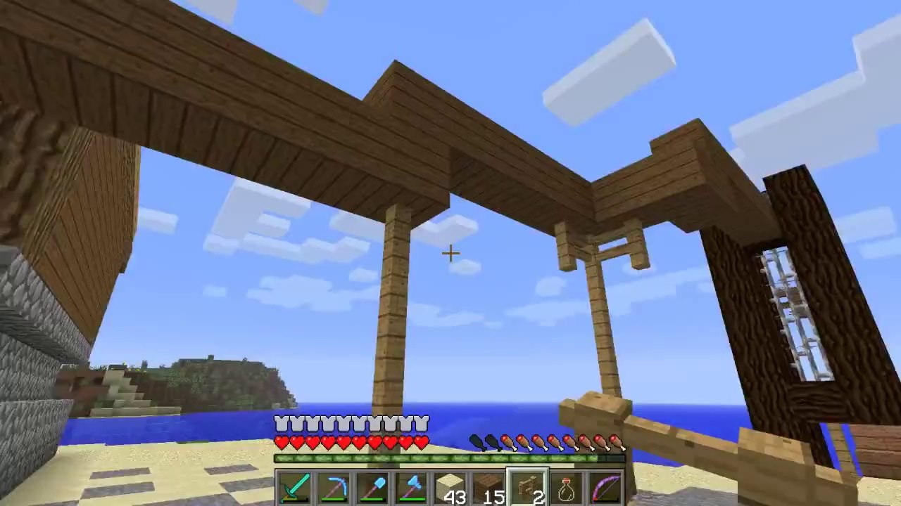 "Finishing Water Wheel" Vanilla Play | Minecraft 1.6.4 | Ep.66