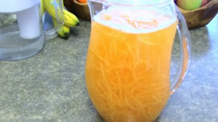 Filipino Melon or Cantaloupe Juice Recipe