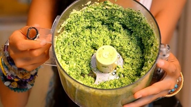 Low Fat Raw Vegan Pesto