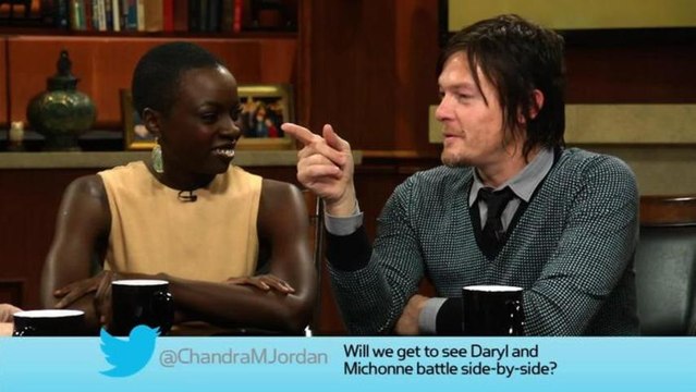 Actors Norman Reedus and Danai Gurira On If Their Characters Will Fight Side-by-Side