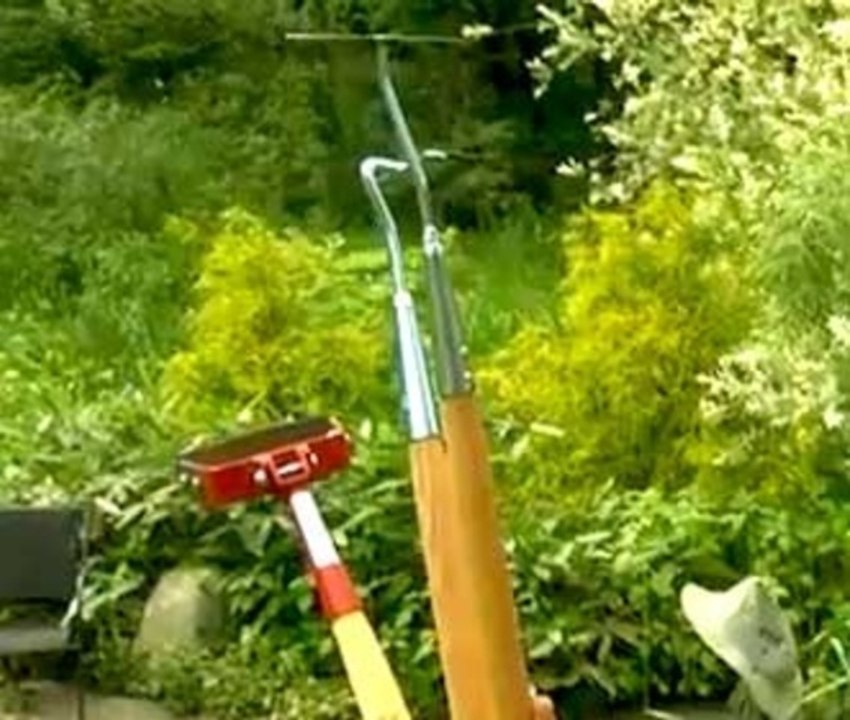 Long Handled Gardening Tools Save on Your Back Stirrup, Collinear & Trapezoid Hoe