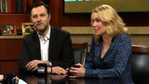 David Morrissey and Laurie Holden Of AMC's 