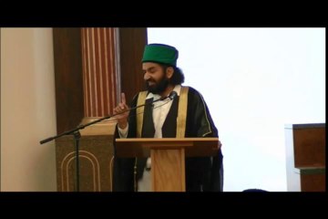 Pir Naqeebur Rahman of eidgah sharif in masjid ghouse azam USA 2013
