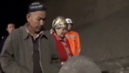 Man rescued after sleepwalking up a cliff in China