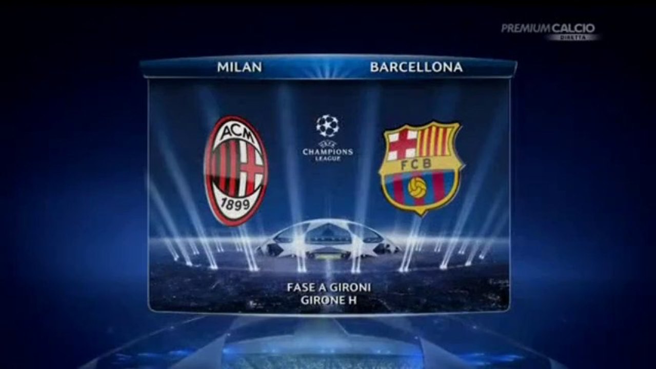 Highlights: Milan 1-1 Barcelona