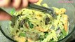 Pasta with Asparagus, Mushroom and Shrimp Recipe